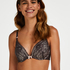 Theresa Padded Underwired Push-Up Bra, Grey