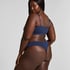 Dianne High Leg Thong, Blue