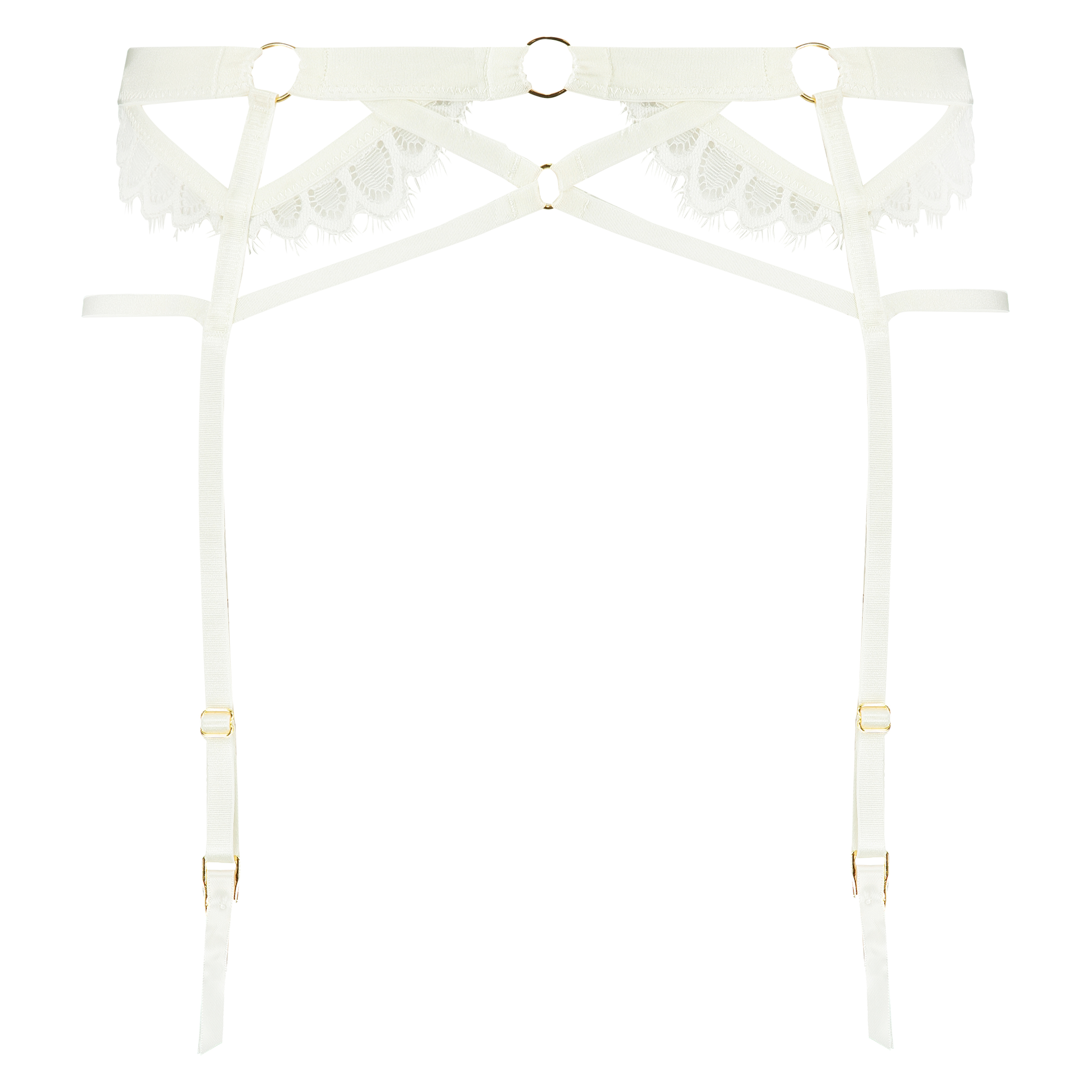 Private Jacky Suspenders, White, main