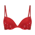 Violet Underwired Maximizer Bra, Red