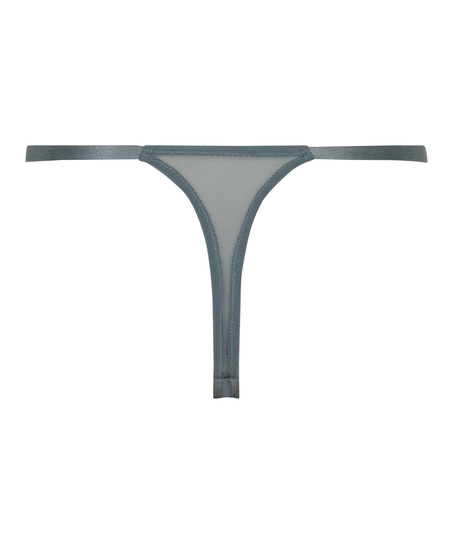 High-cut thong Corby, Blue