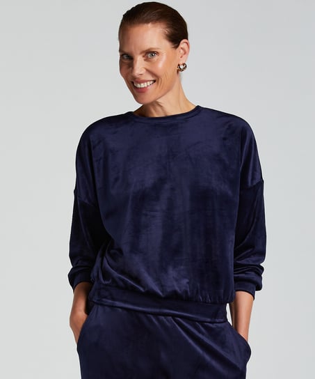 Velours Top, Blue