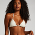 Maui Triangle Bikini Top, White