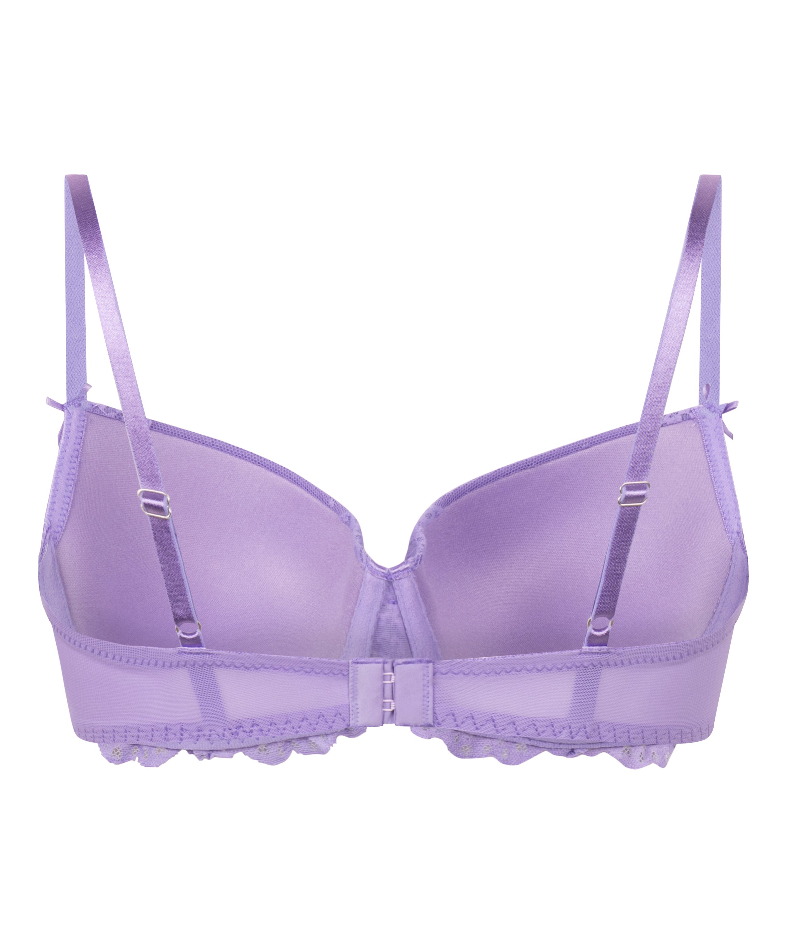Posie Padded Underwired Bra, Purple, main