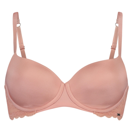 Angie Padded Underwired Bra, One & Only, Pink