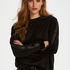 Velvet Shimmer top, Black