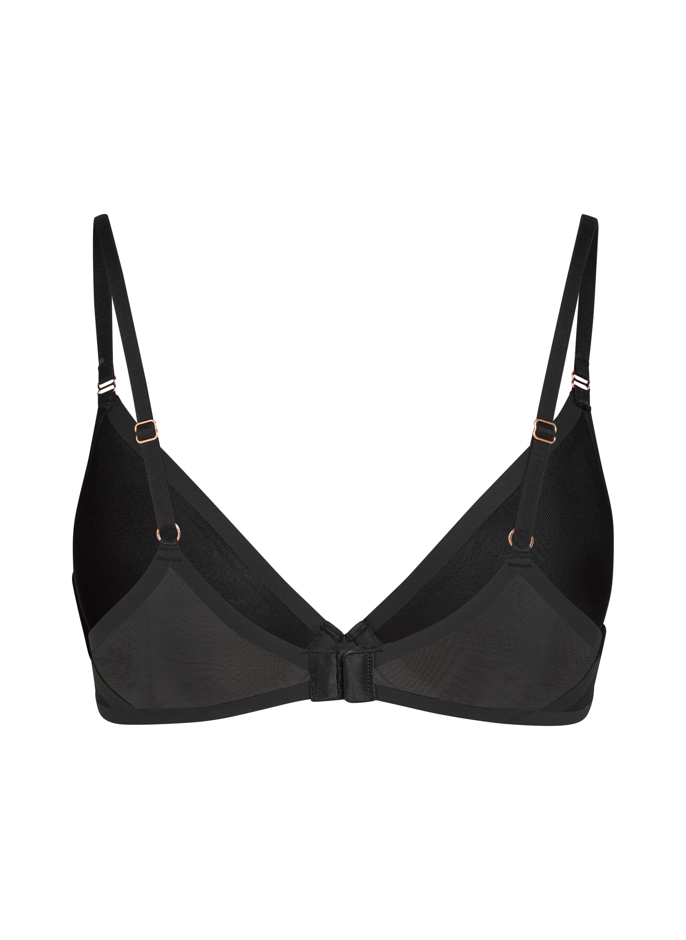 Essential Padded Underwired Bra, Black, main