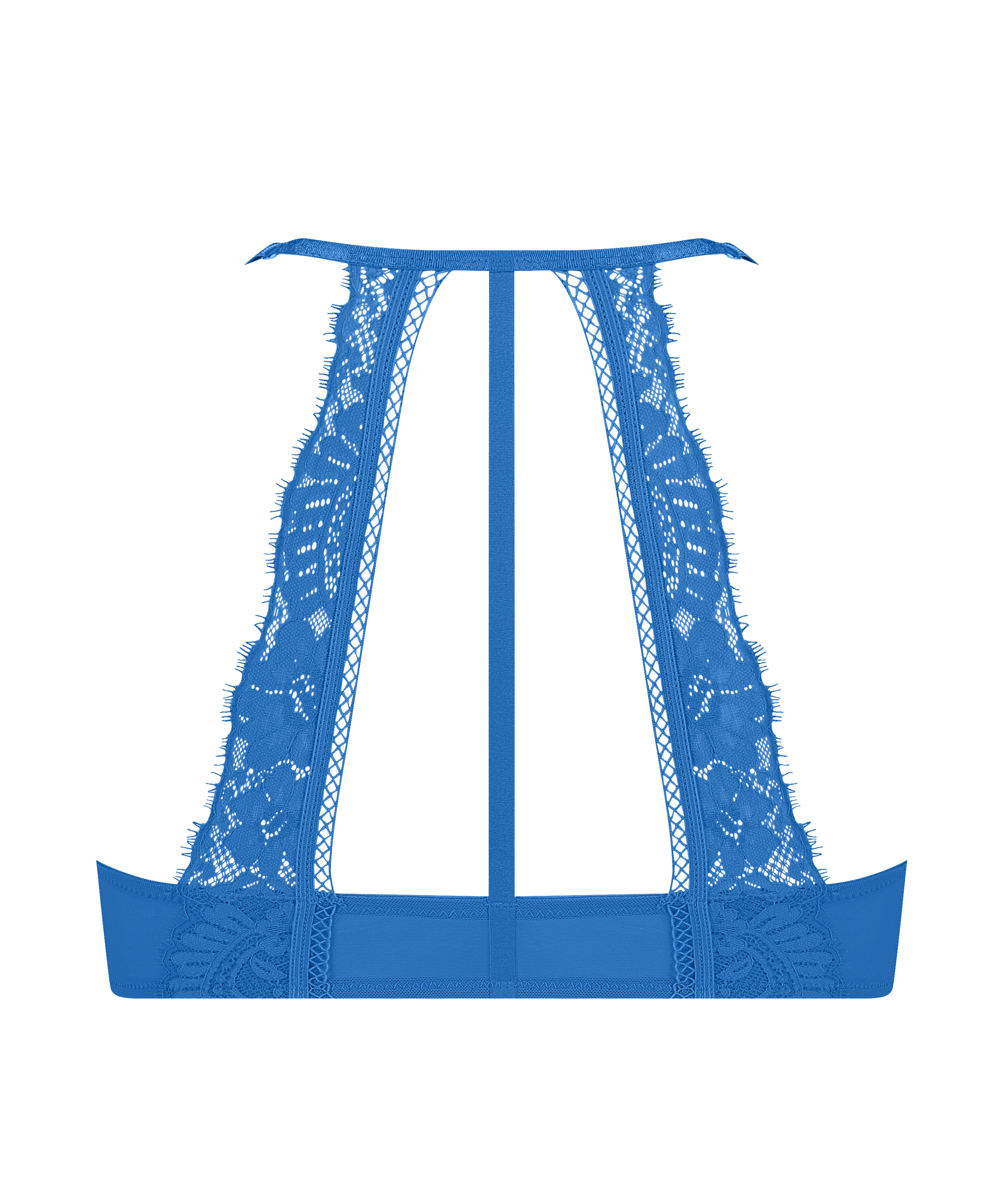 Milaan Padded Underwired Push-Up Bra, Blue, main