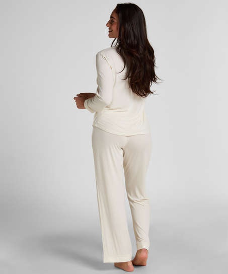 Essential Jersey Pants, White