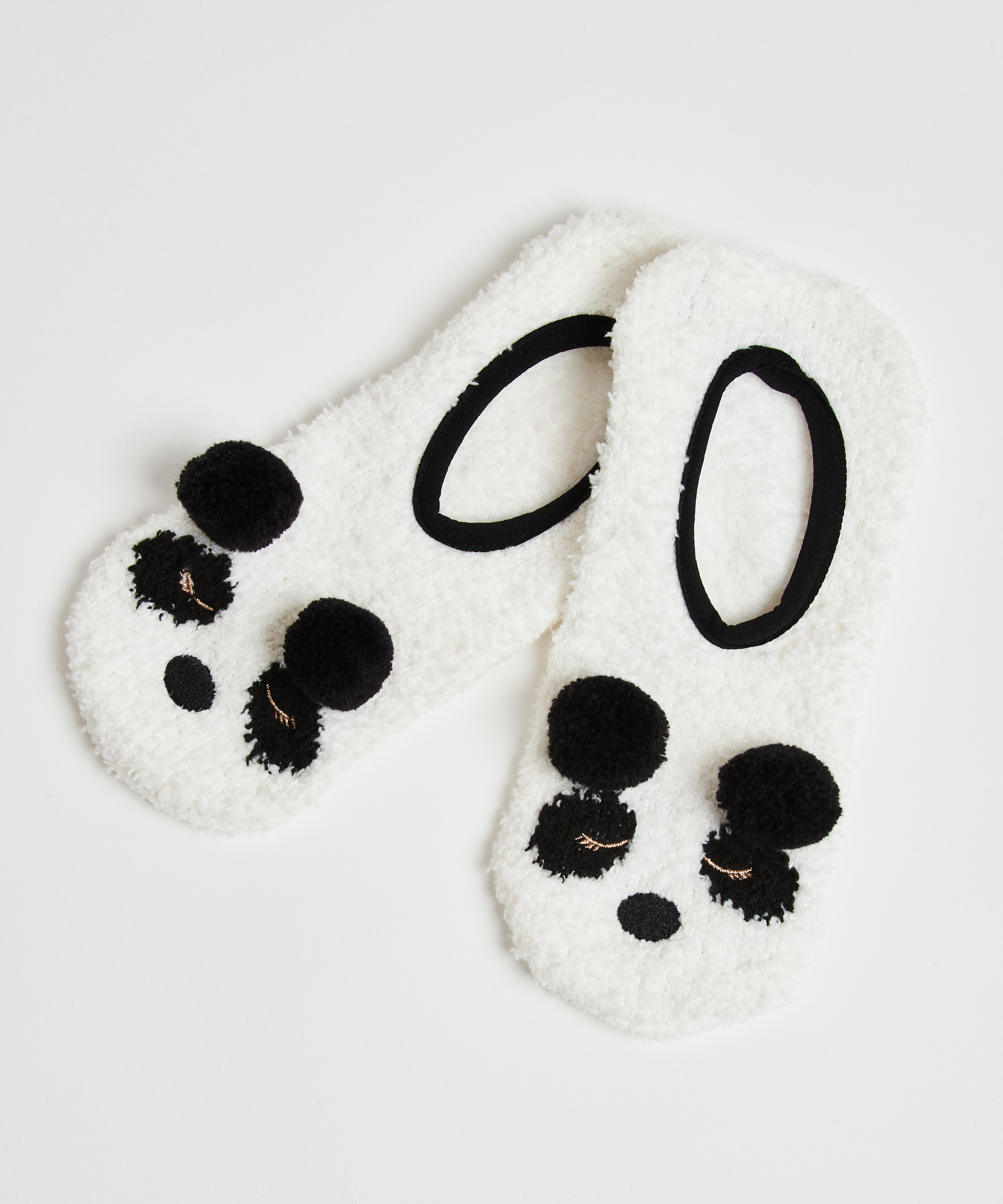 Panda slippers, Yellow, main