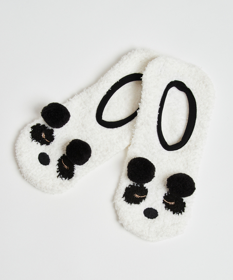 Panda slippers, Yellow