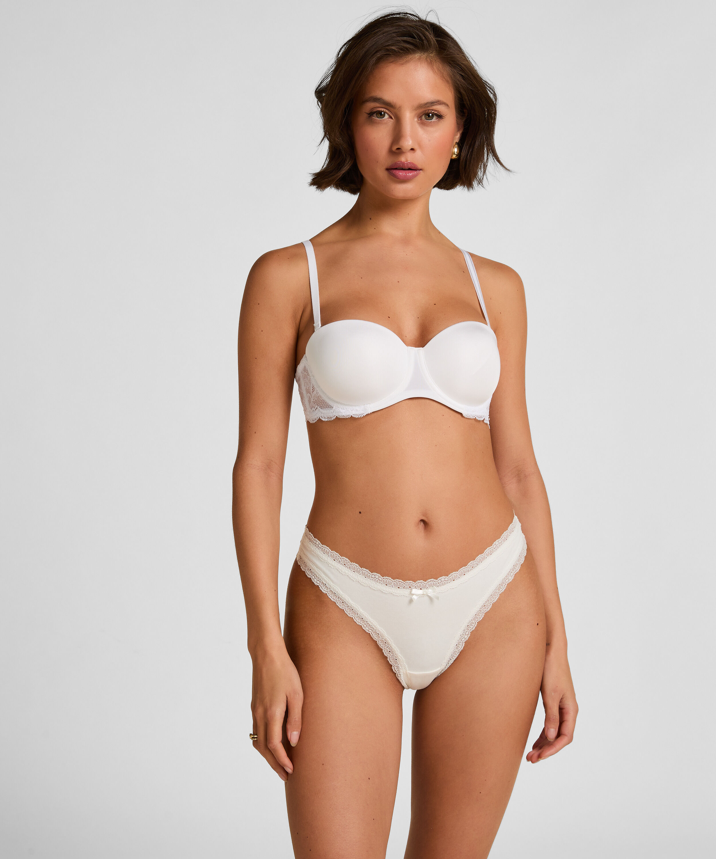 Georgia Thong, White Georgia Thong, White