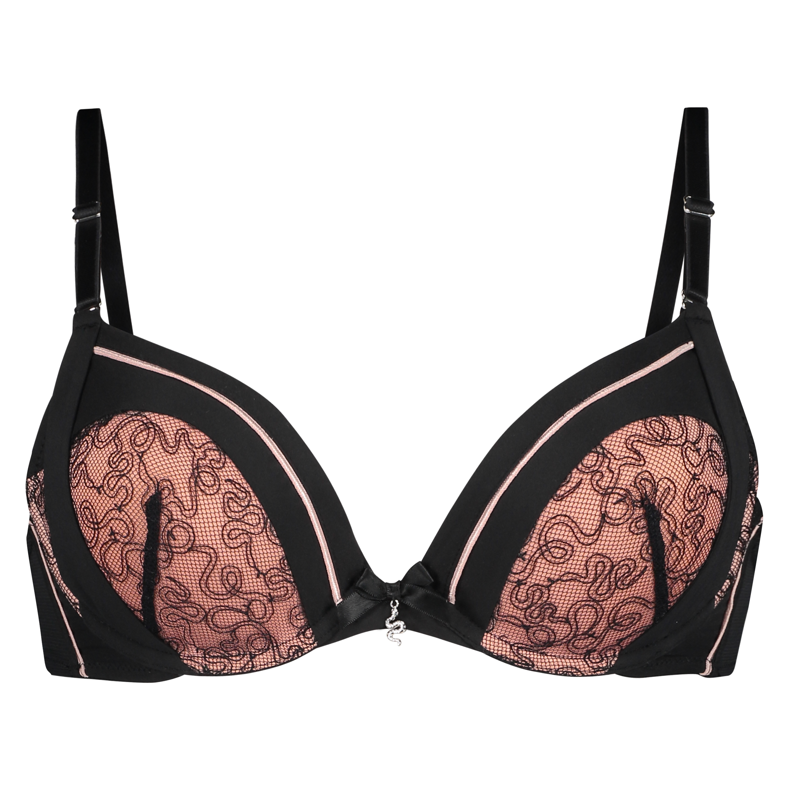 Padded Underwired Bra Stefanie I AM, Black, main