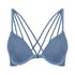 Molly Padded Underwired Push-Up Bra, Blue