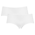 2 Cotton Boxers Kim, White