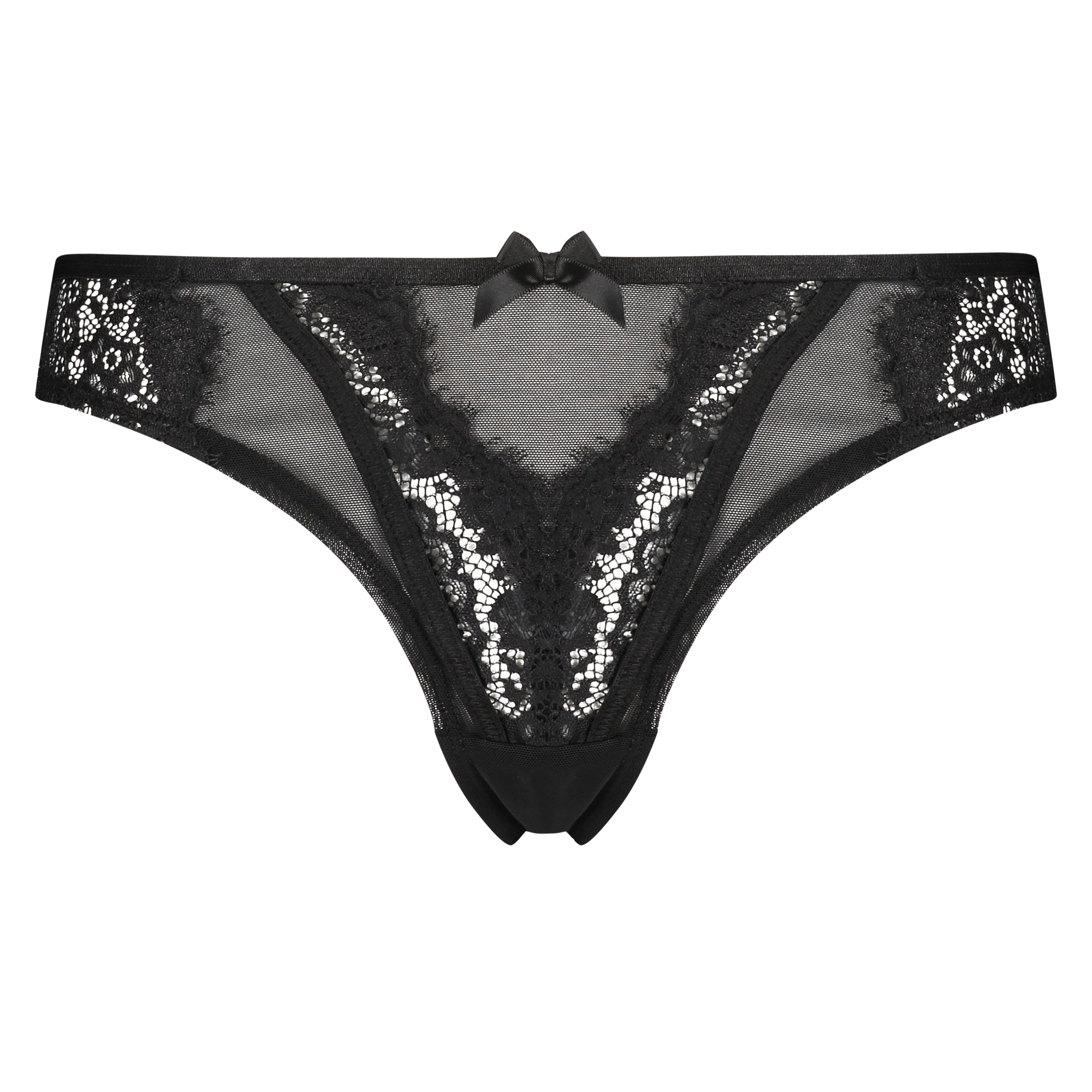 Odilla high-leg Brazilian, Black, main