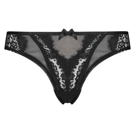 Odilla high-leg Brazilian, Black