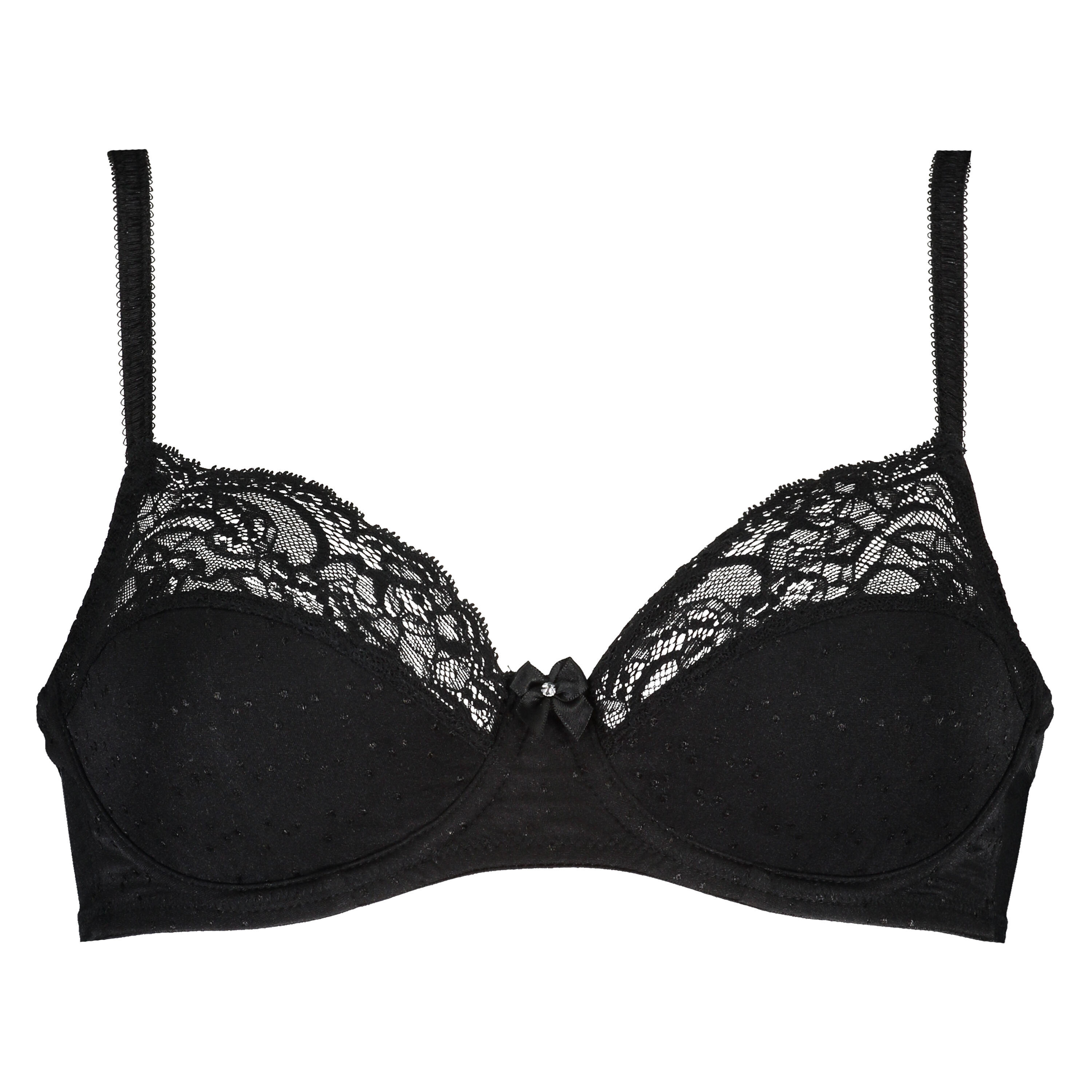 Sophie Non-Padded Underwired Bra, Black