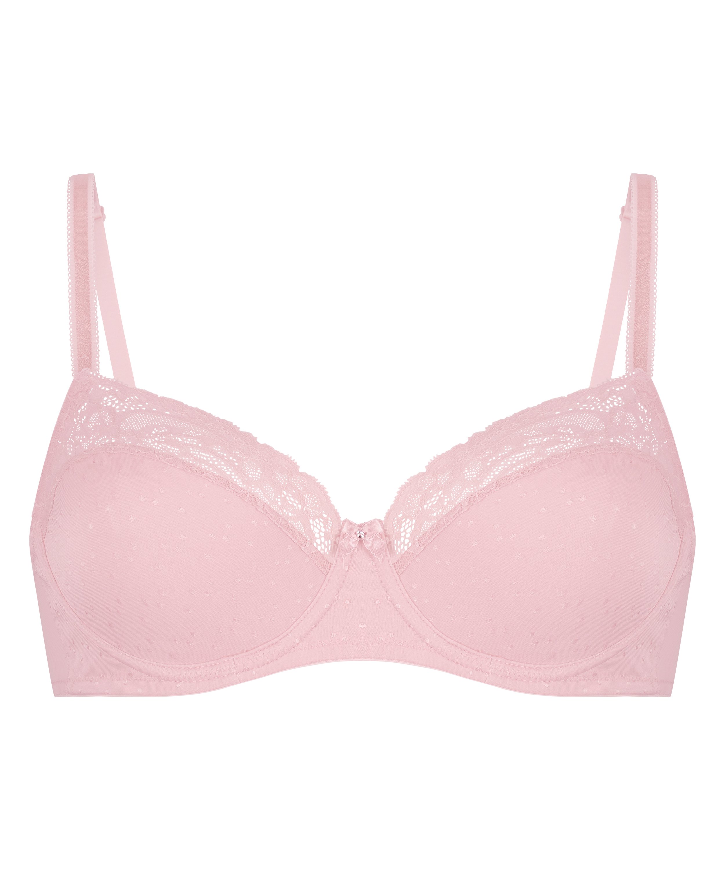 Sophie Non-Padded Underwired Bra, Pink, main