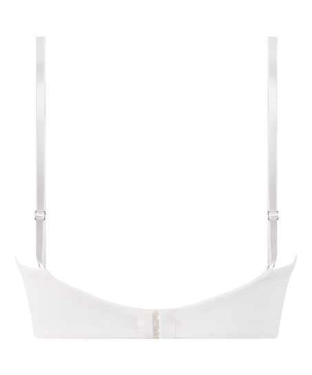 Lauren Padded Underwired Longline Bra, White