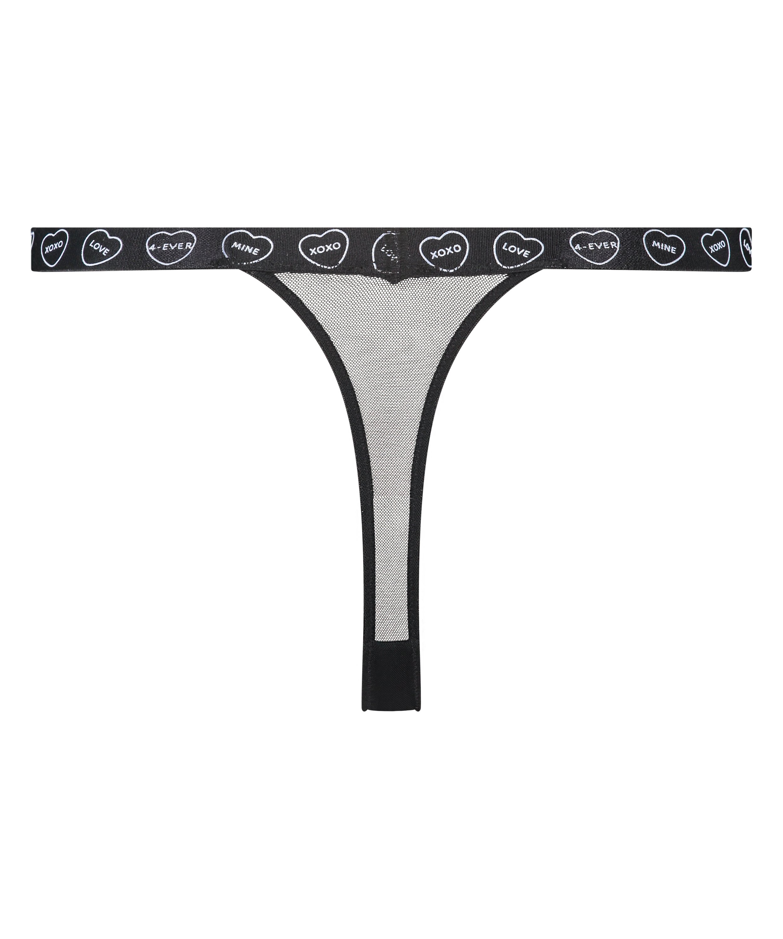 Kiss Thong, Black, main