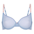 Roza Non-Padded Underwired Bra, Blue