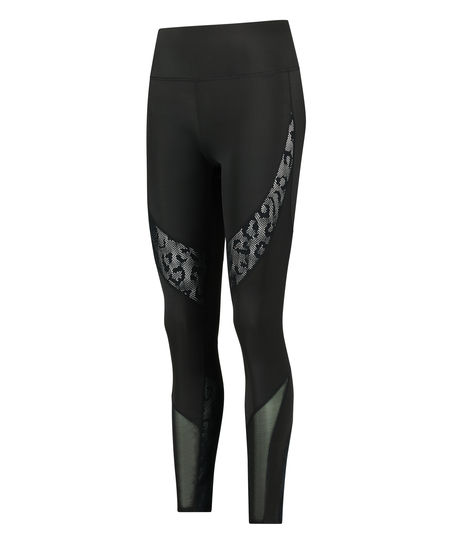 HKMX Oh My Squat High Waisted Leggings, Black