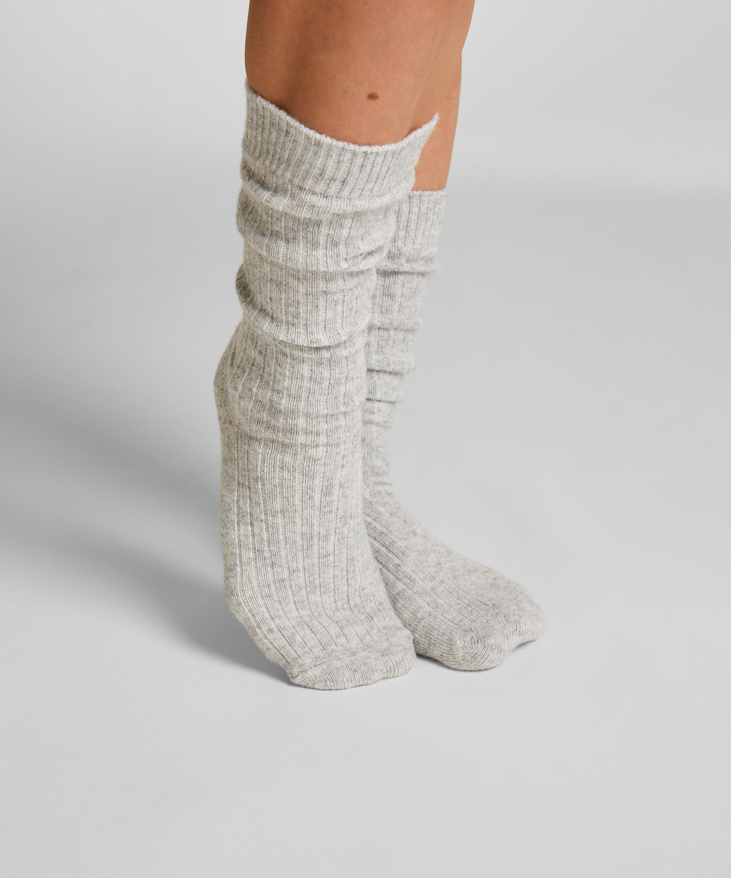 Socks with Cashmere, Grey, main
