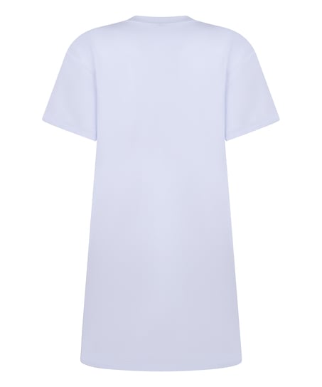 Round Neck Nightshirt, Blue