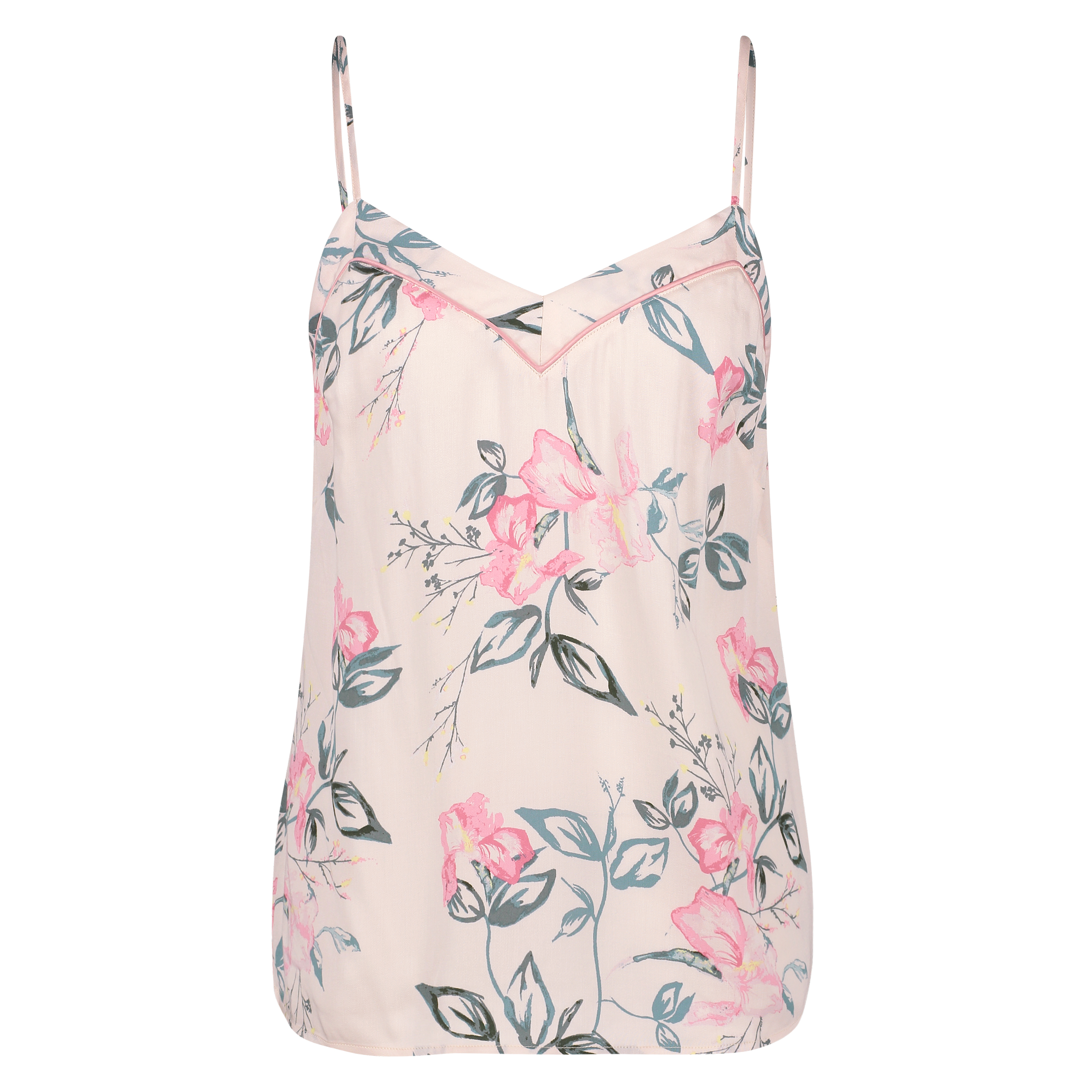 Woven Cami, Beige, main