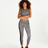 HKMX Leopard Sports cropped tanktop, Grey