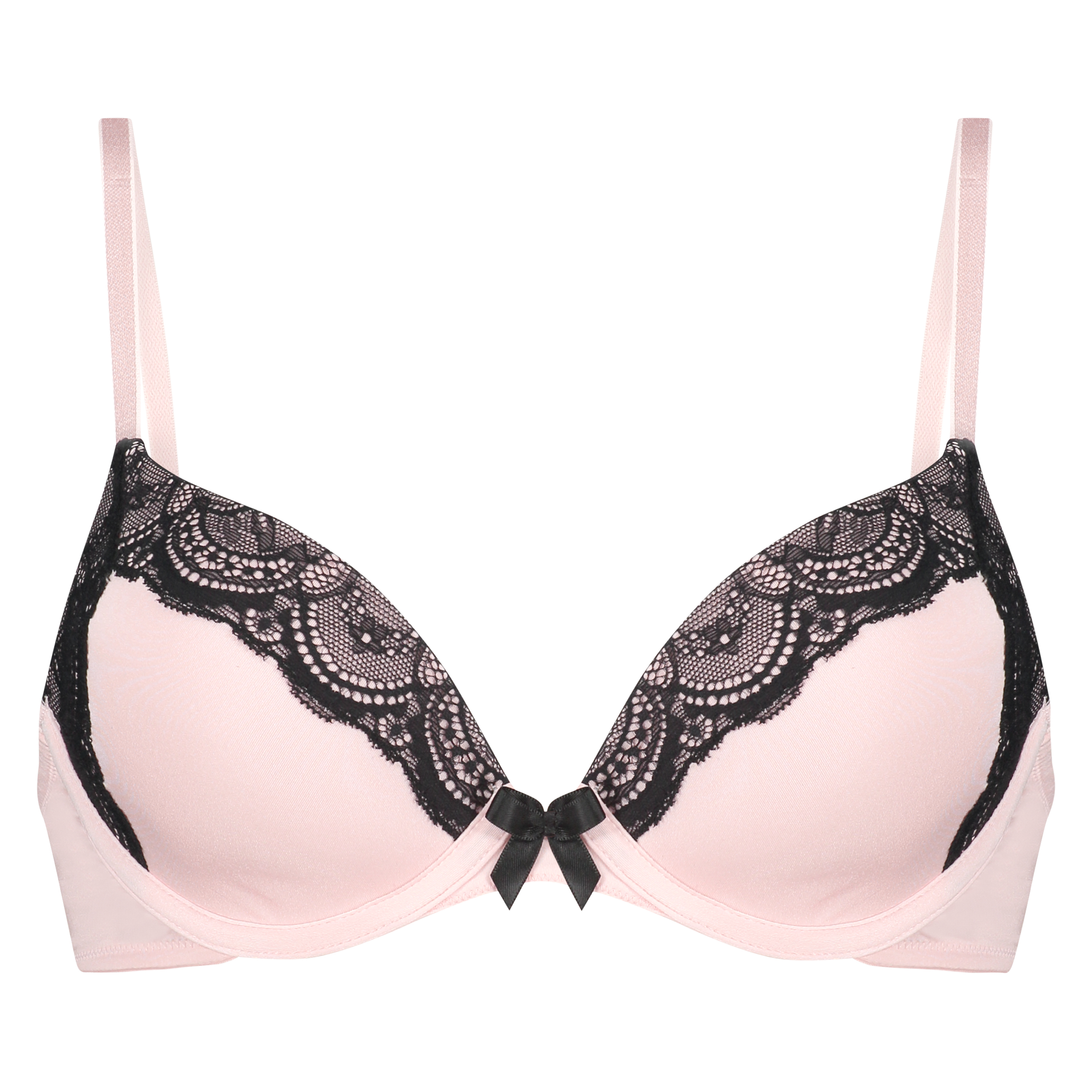 Gina Padded Underwired Bra, Pink, main