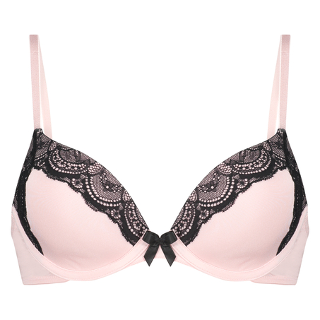 Gina Padded Underwired Bra, Pink