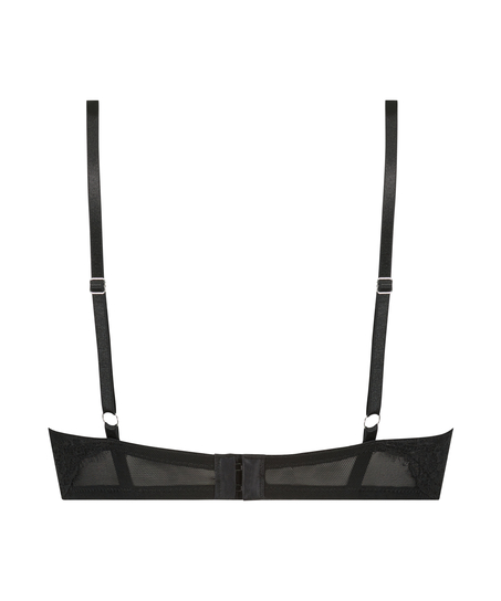 Jolie Padded Maximizer Underwired Bra, Black