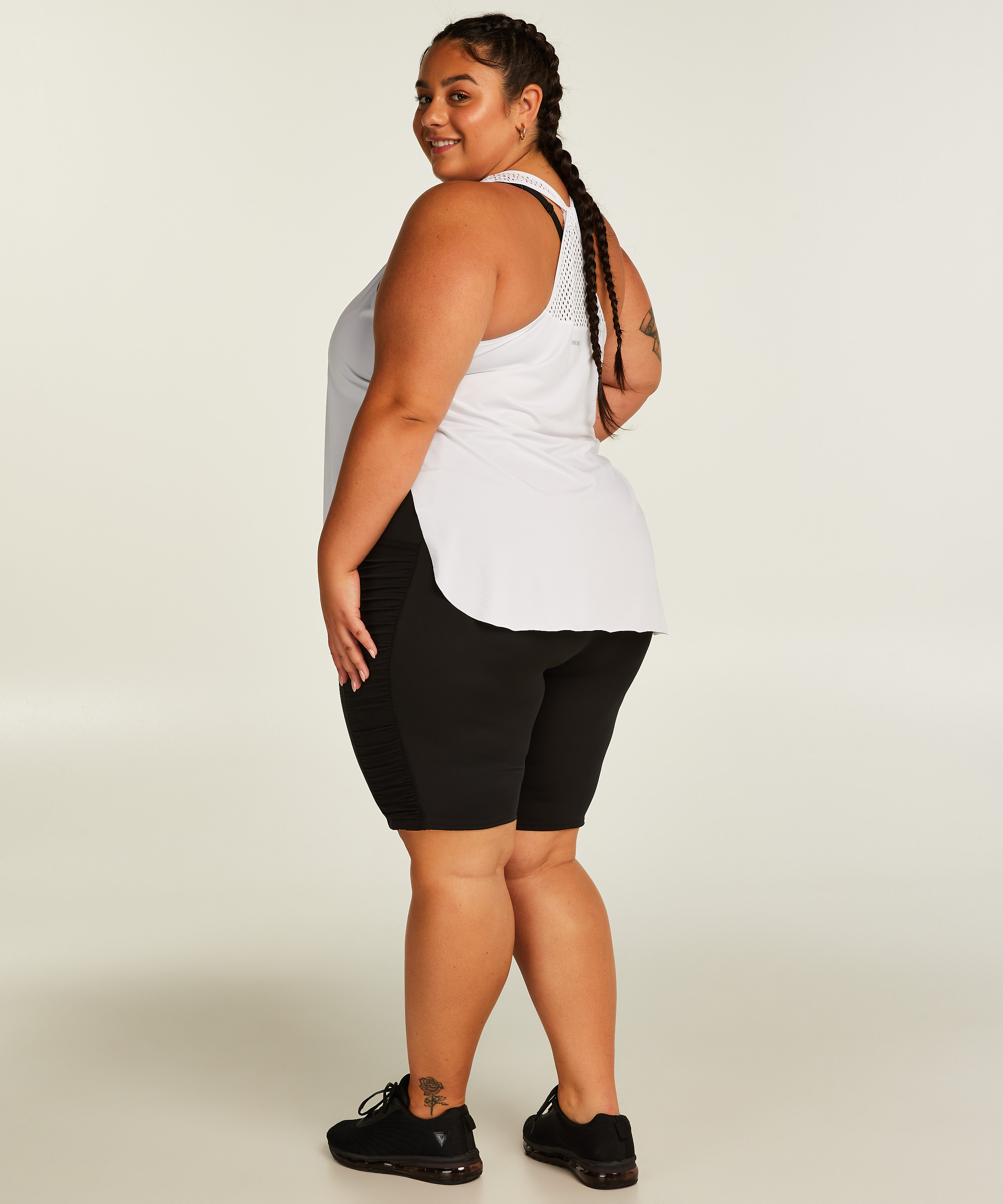 HKMX Tank top Performance, White, main