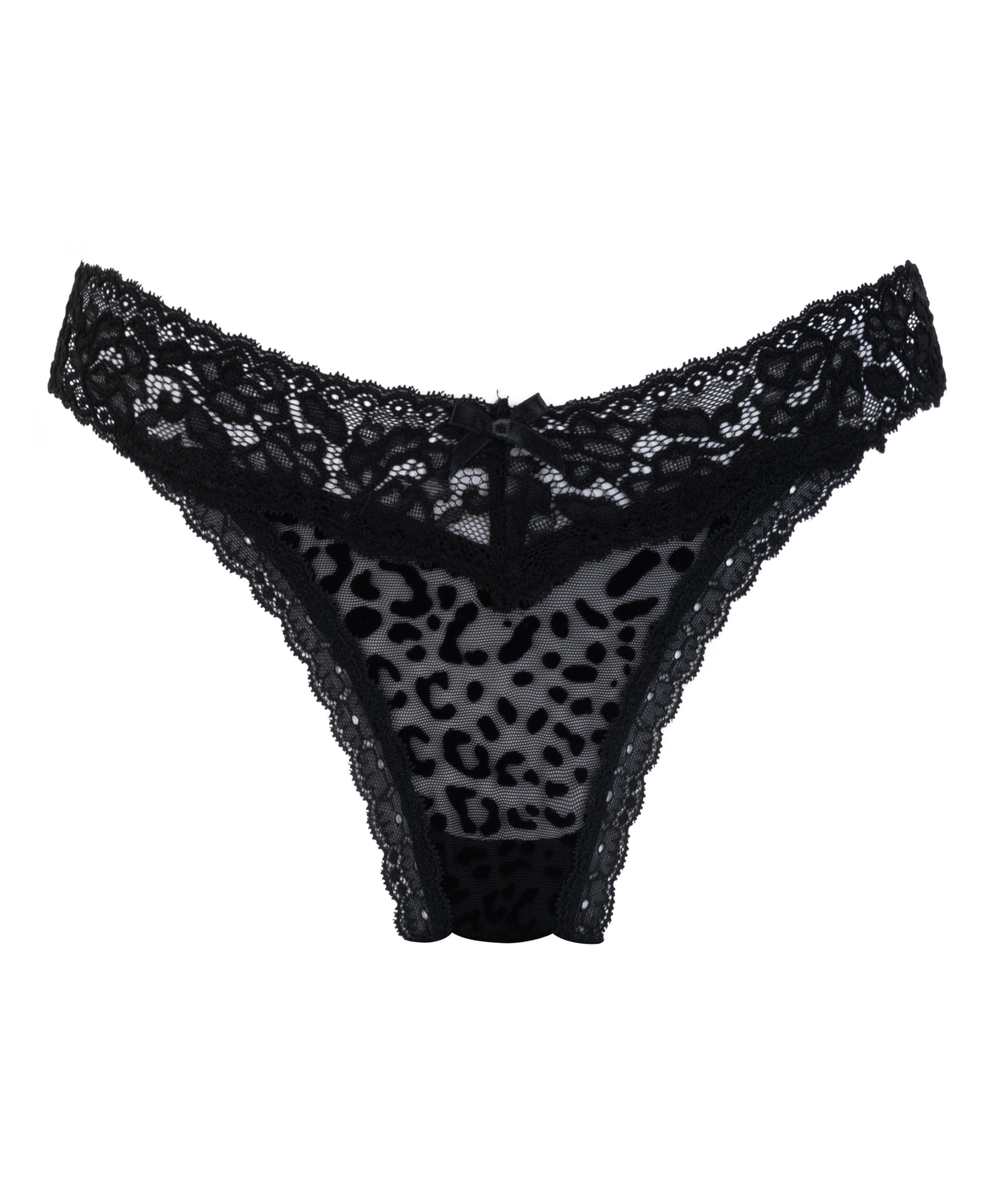 Marina Extra Low Thong, Black, main