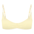 Pointelle Bralette, Yellow