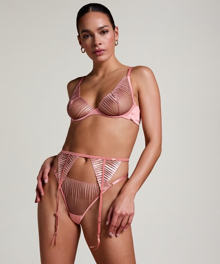 Alice Suspenders, Pink