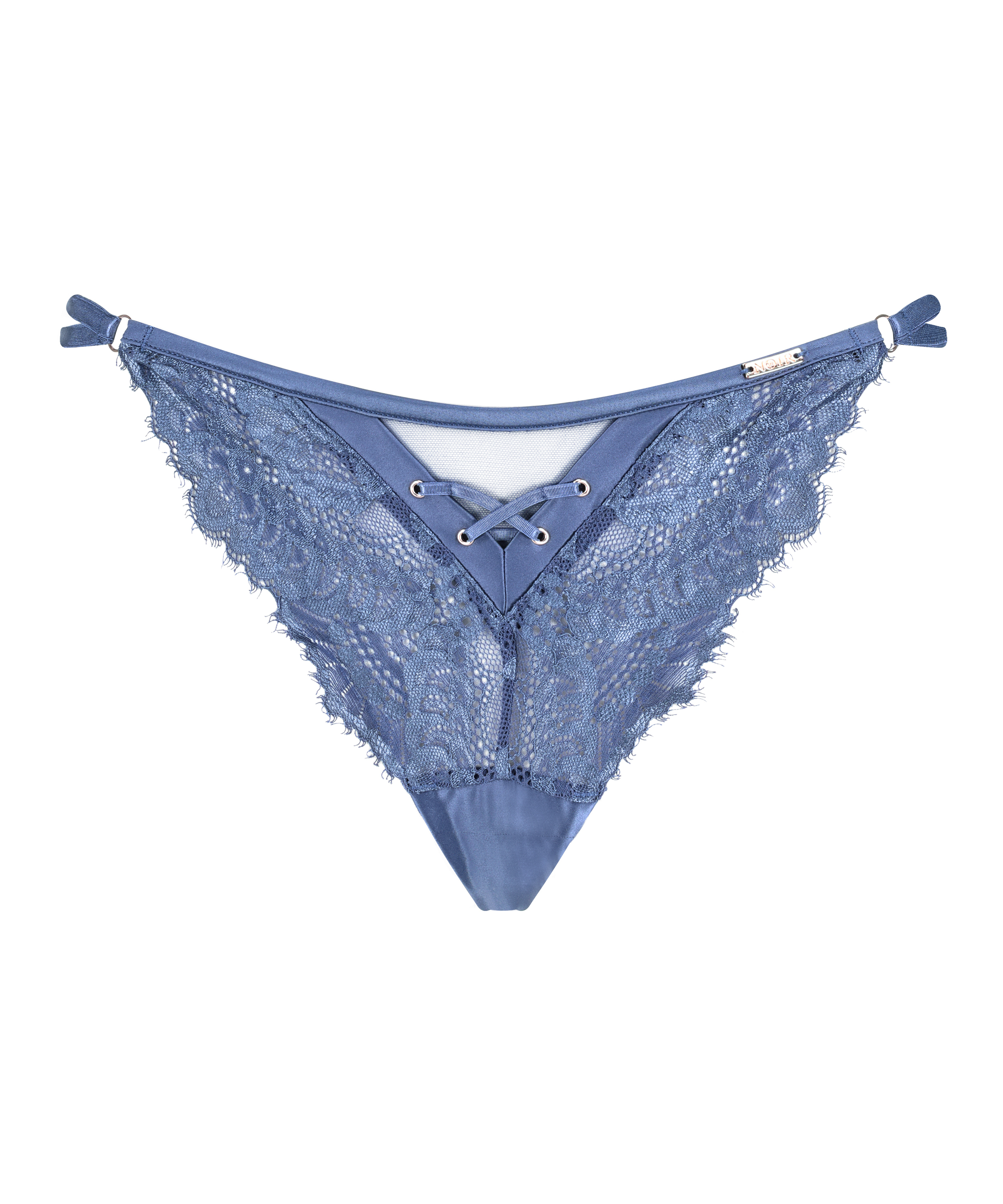 Daan High Leg Thong, Blue, main
