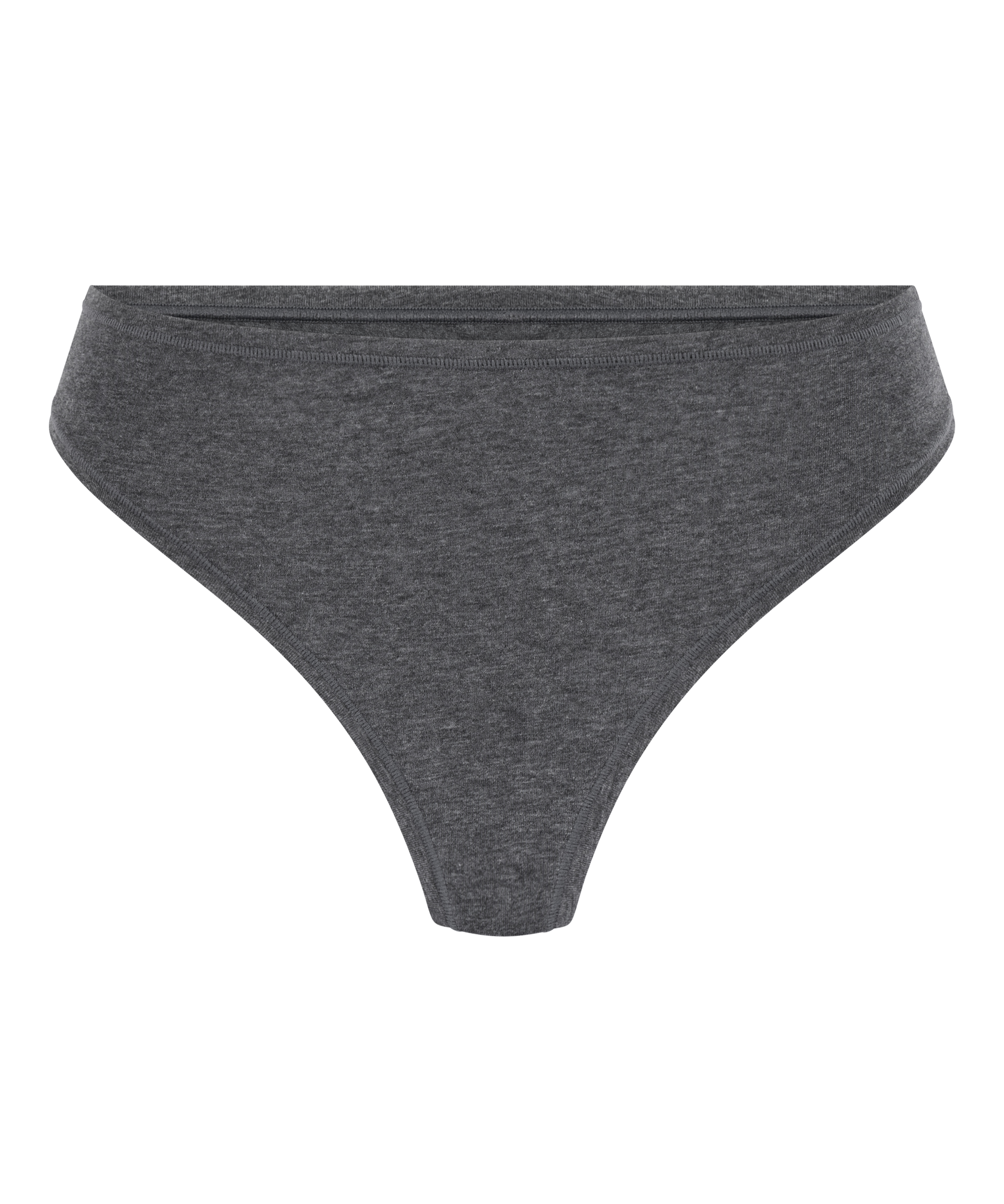Thong Soft Cotton, Grey, main
