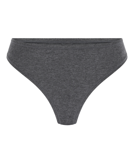 Thong Soft Cotton, Grey