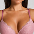 Marine Padded Underwired Push-Up Bra, Pink