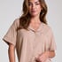 Essential Jersey Short-Sleeved Jacket, Beige