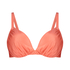 Sunrise Padded Underwired Bikini Top, Orange