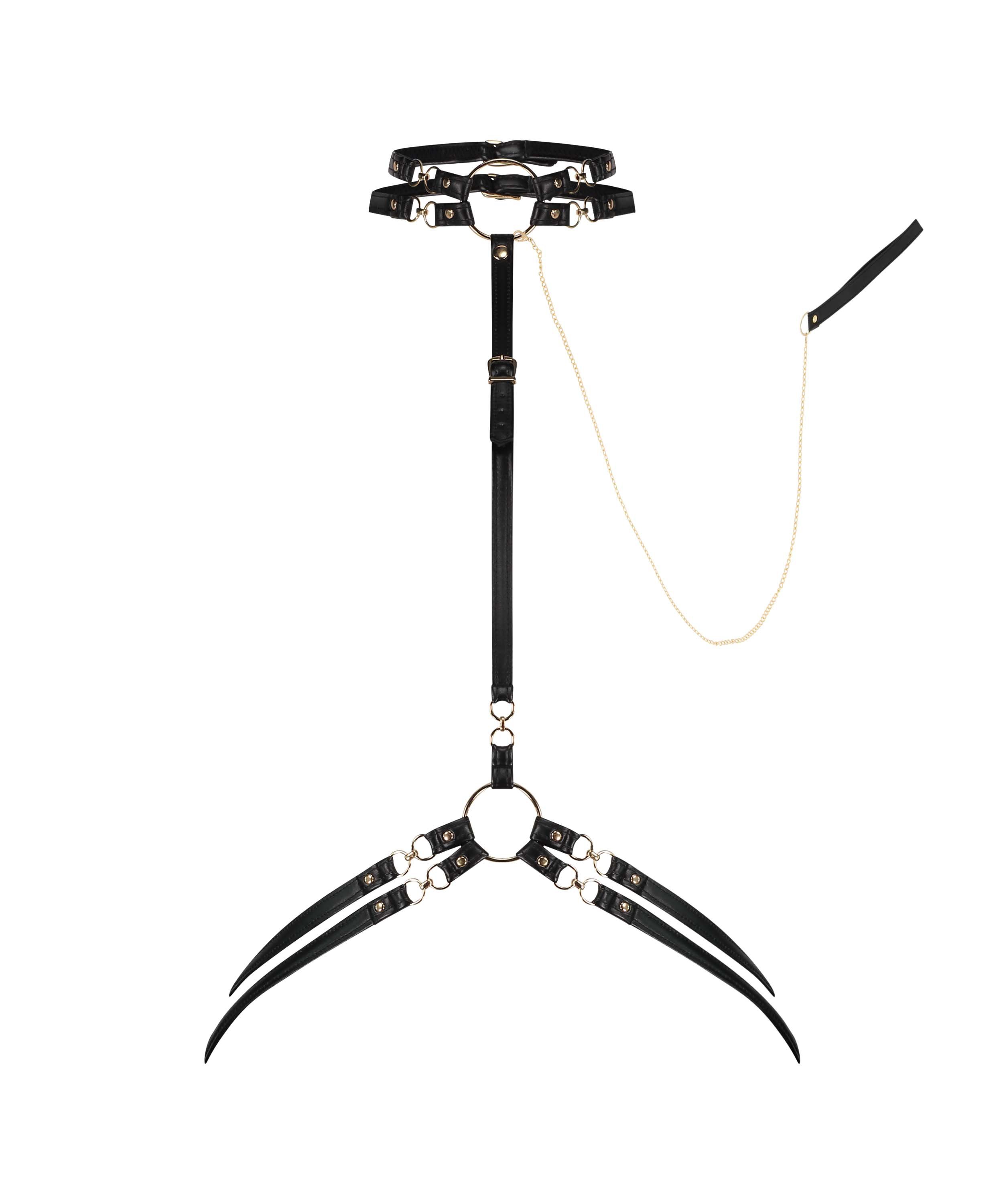 Private Harness, Black, main