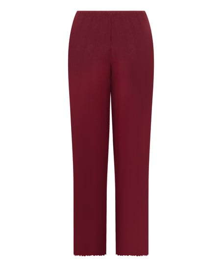 Pyjama Pant Loose Pointelle, Red