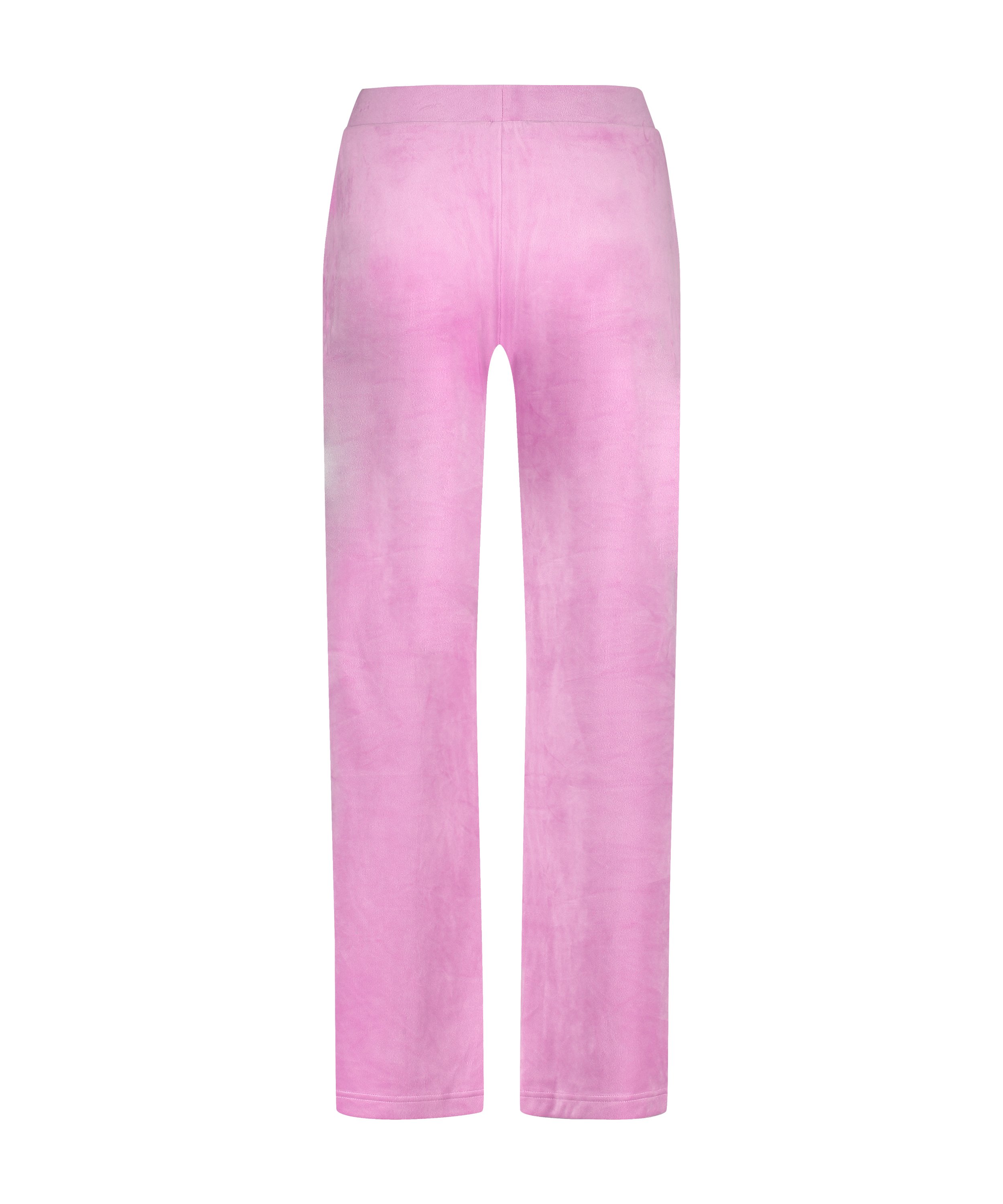 Petite Velours Pyjama Bottoms, Pink, main