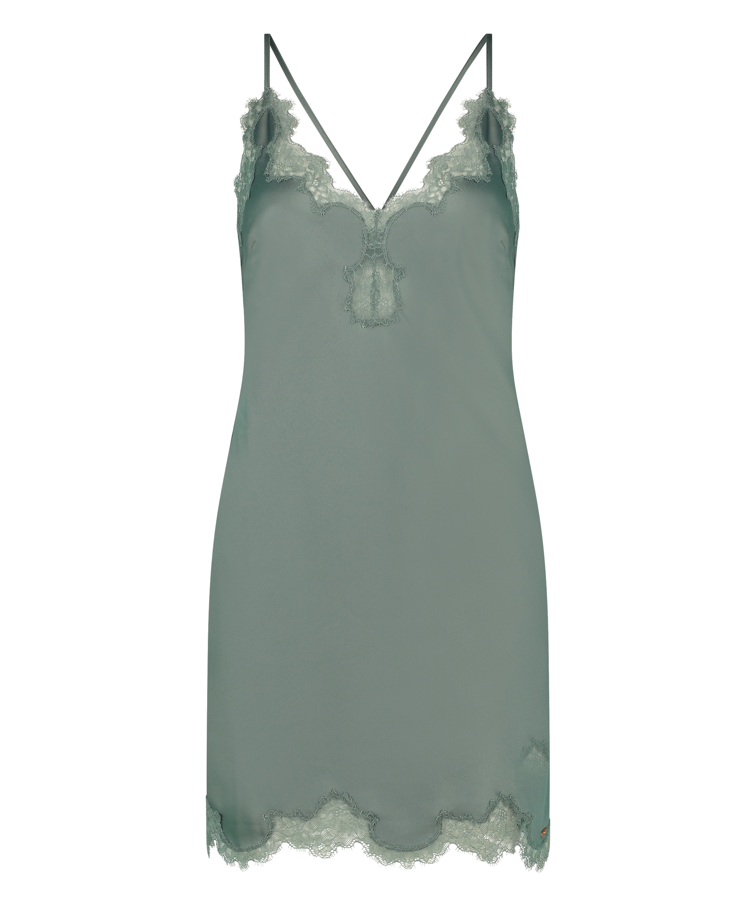 Sophia Slip Dress, Green, main