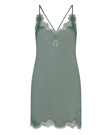 Sophia Slip Dress, Green