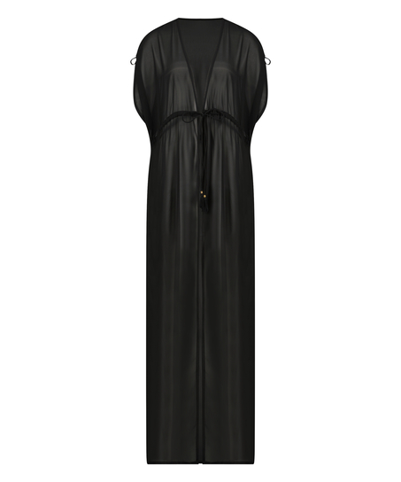 Sheer Kimono, Black